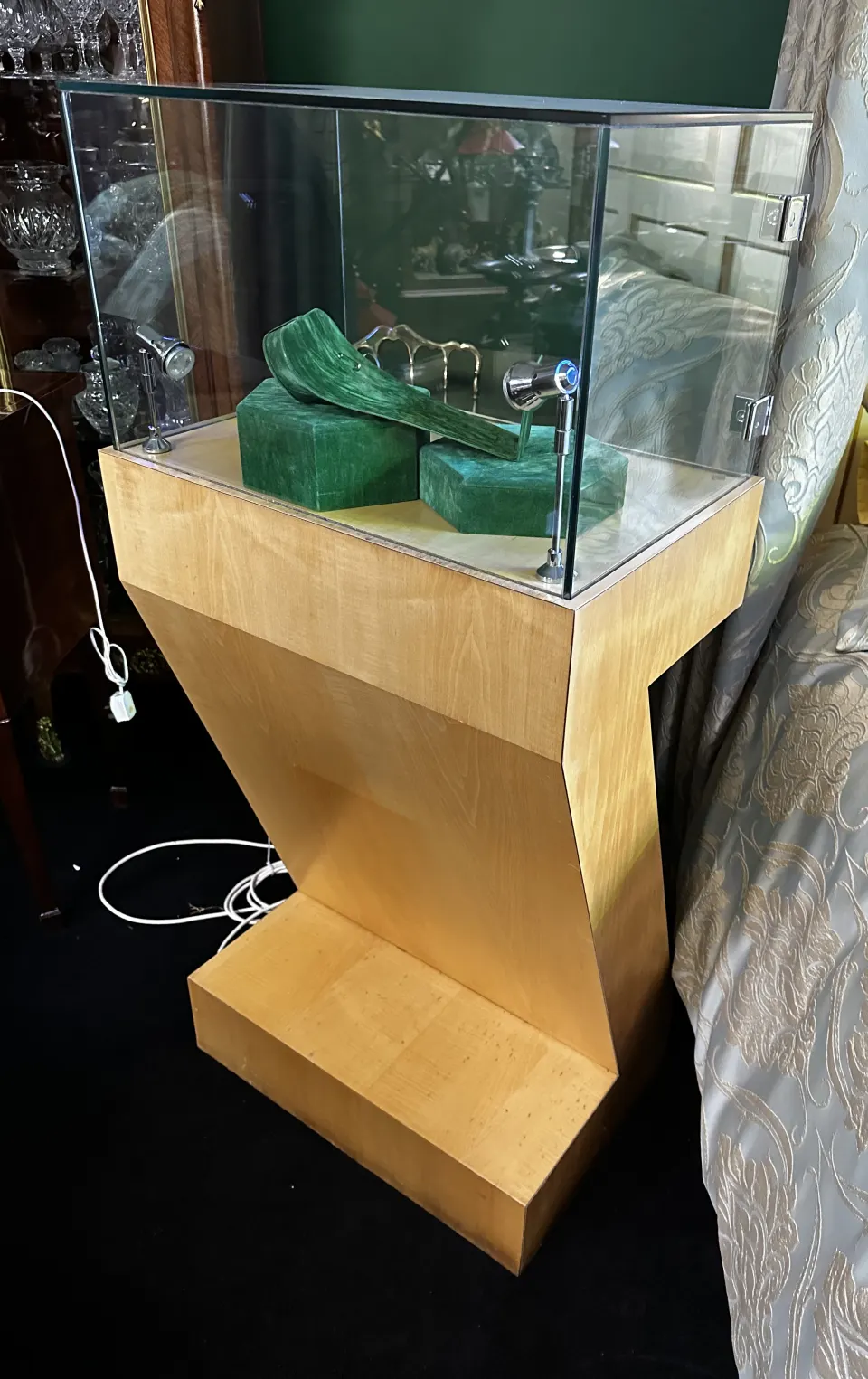 Pair of  Z Design Shop Jewellery Display Cabinets