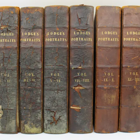 Lodge’s Portraits of Illustrious Personages of Great Britain – 6 Volumes (1835)