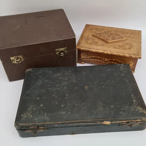 3 Assorted Jewellery Boxes