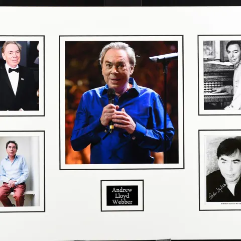 Andrew Lloyd Webber Signed Photo Presentation