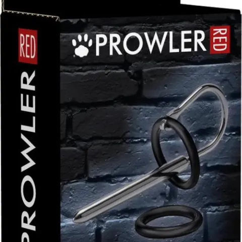 Prowler Red Urethral Plug & Ring