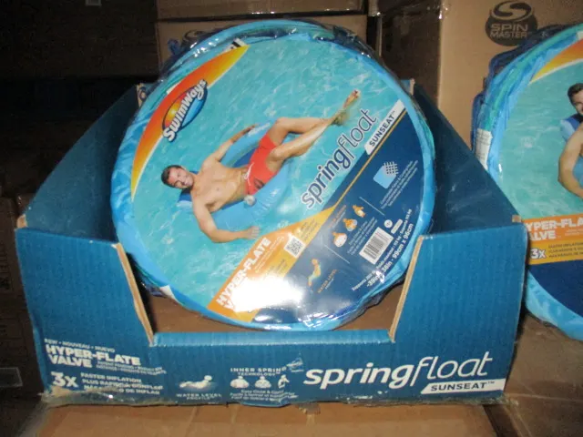 10 Pcs Brand New Swim Seat Inflatebale Unit - RRP £29.99