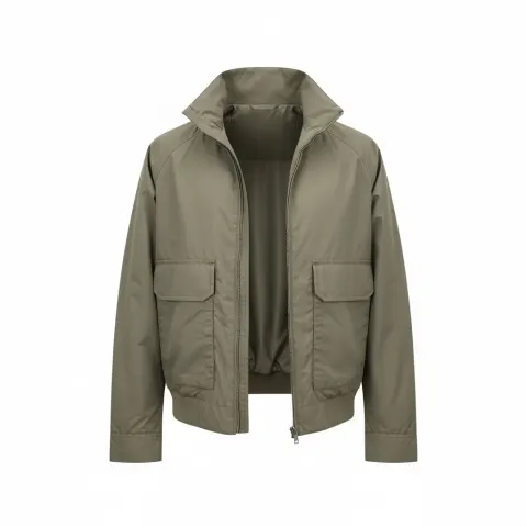SkinniFitt Mens Olive Jacket - Medium L8