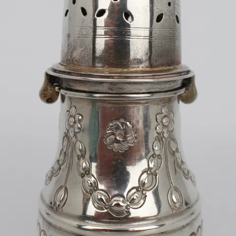 Edwardian Solid Silver Sugar Caster by Matthew John Jessop