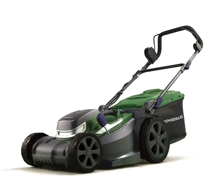 (187/Mez) RRP £249. Powerbase 40V Self Propelled Cordless Lawnmower 40cm Cutting Width. (Lot Comes