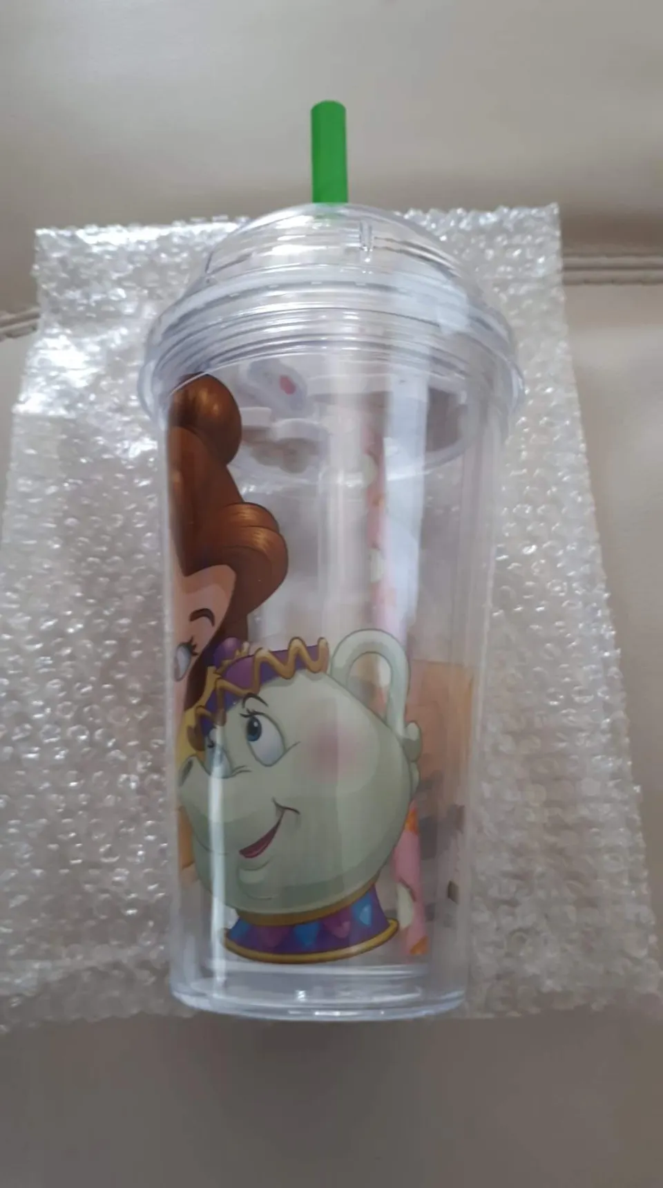 Beauty and The Beast Drinking Mug with extras