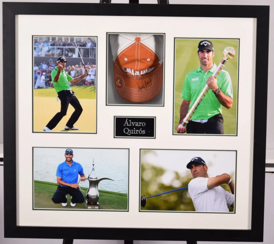 ALVARO QUIROS original signed presentation