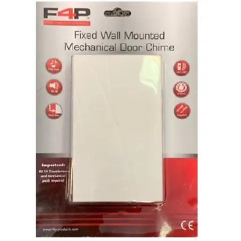 20 x Wall Mounted mechanical Door Chime 80 DB Hardwire Bell RRP 18.99 ea
