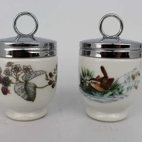 Pair of Royal Worcester Egg Coddlers