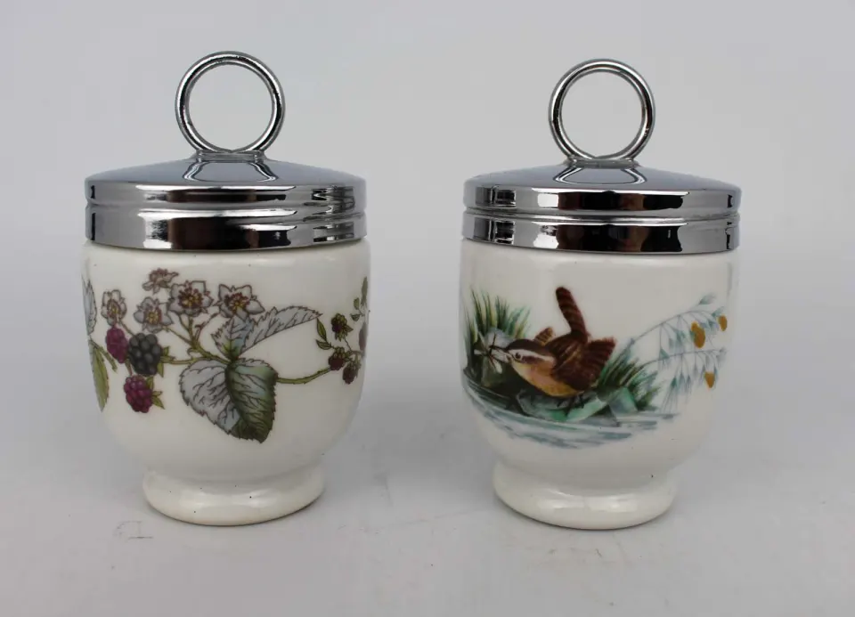 Pair of Royal Worcester Egg Coddlers