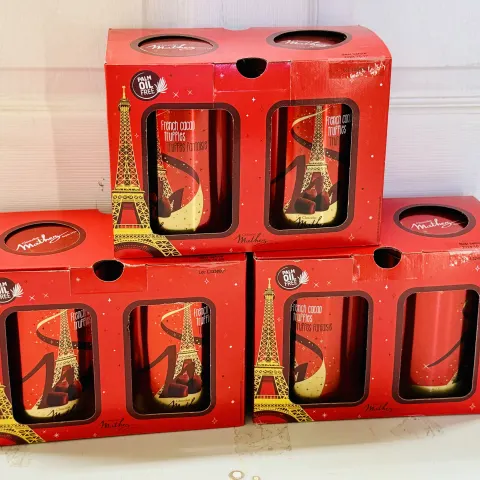 3 x Mathez Cocoa Dusted French Truffles 2 x 500g Tins