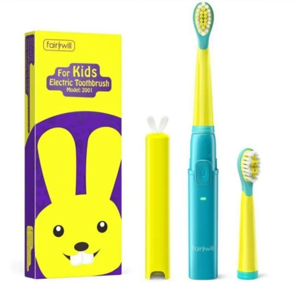 Fairywill Children's Rabbit Character Electric Toothbrush