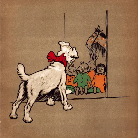 Cecil Aldin Antique 1909 Rough Haired Terrier “Pickles” Dog Illustration-2.