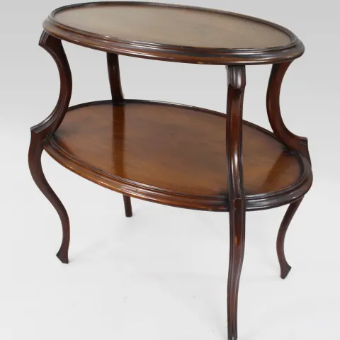 Vintage Two Tier Mahogany Table
