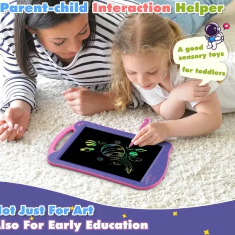5 x LCD Writing Tablet Kids, Travel Learning Toys Birthday Gifts Age 2+