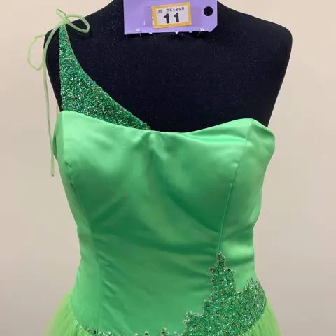 Green prom dress small