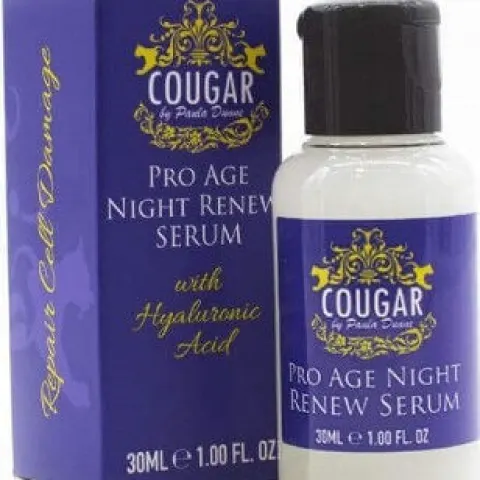 126 x Cougar Pro Age Night Renew Serum with Hyaluronic Acid 30ml