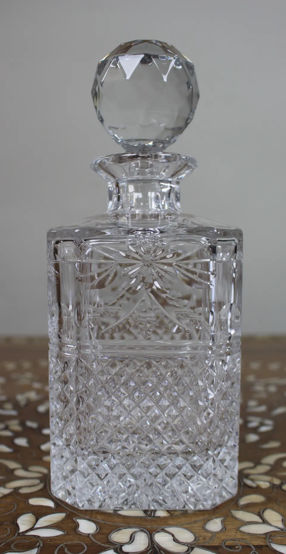Stuart Beaconsfield Cut Spirit Decanter