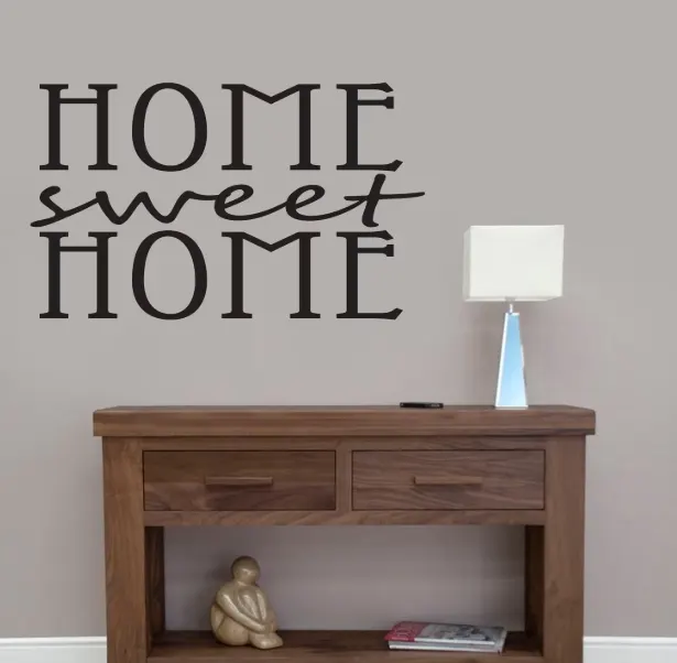 Pallet of "Home Sweet Home" Wall Art