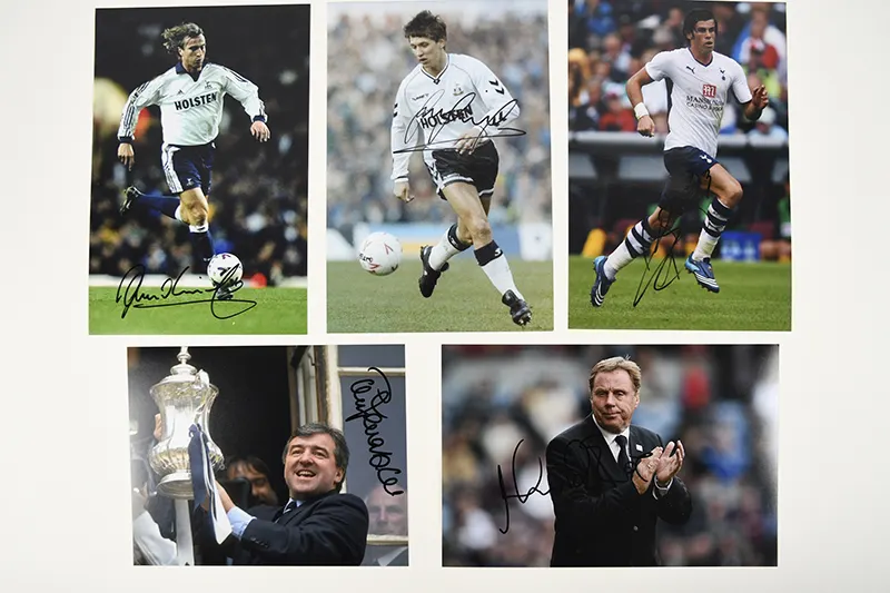 SPURS: LINEKER, REDKNAPP, TERRY VENABLES, DAVID GINOLA & GARETH BALE