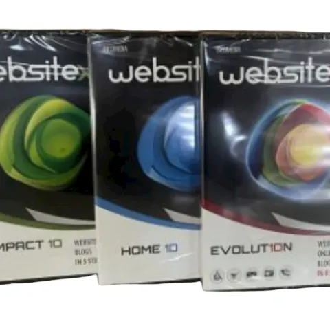 50 x Assorted Incomedia Websitex5 Website In 5 Steps (Home, Evolution, Compact) RRP 7.99 ea