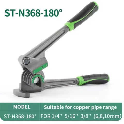 Copper Pipe Bender Tool 5/8/16 1/2/4 For Copper Aluminum Pipe Air Conditioner 3 In 1 Lever Bending
