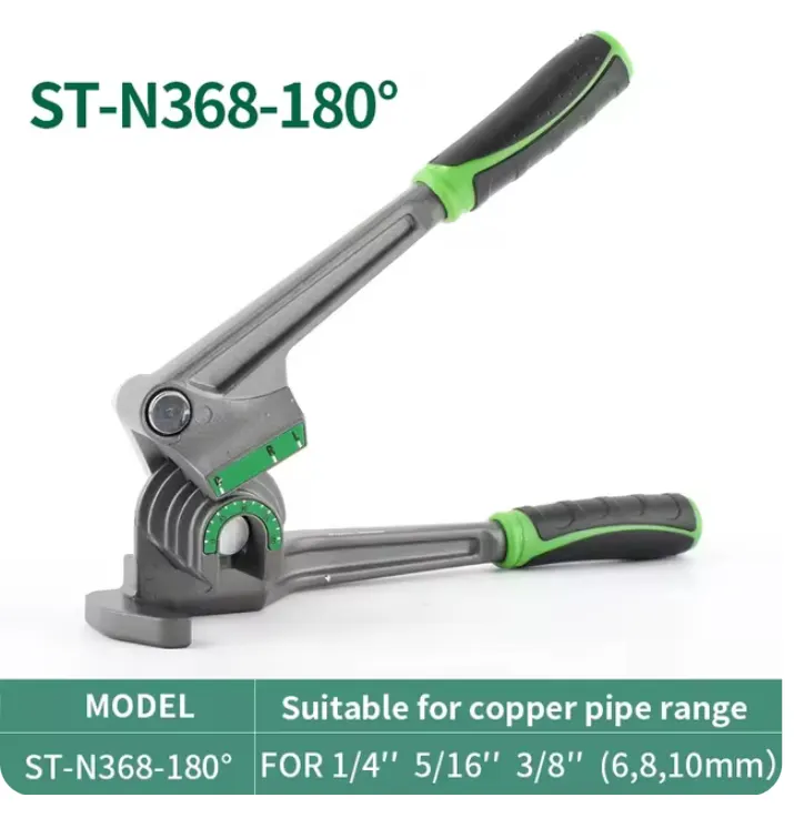 Copper Pipe Bender Tool 5/8/16 1/2/4 For Copper Aluminum Pipe Air Conditioner 3 In 1 Lever Bending