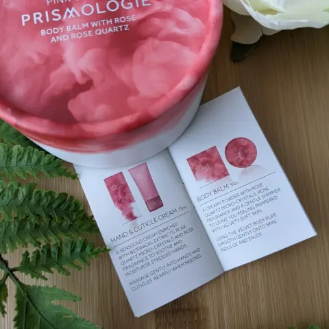Prismologue Rose And Quartz Pink O'clock Body Balm 50g RRP 59.00 L5b