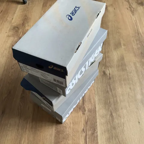 4 Pairs Asics Trainers Mixed Styles and Sizes