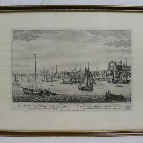 Set of 4 Antique Prints