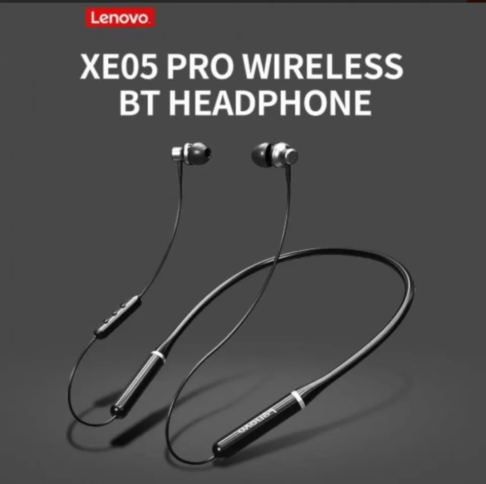 Original Lenovo XE05 XE05Pro Neckband Bluetooth Headset Pure Stereo Sports Running IPX5 Waterproo...
