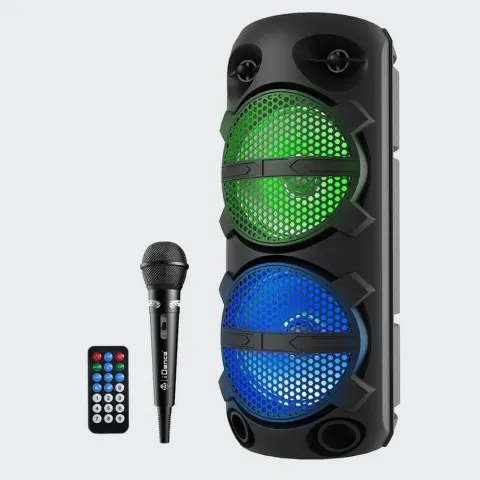 (202/10A) RRP £99. iDance Typhoon 500 Party Speaker. (Unit Has Return To Manufacturer Sticker).
