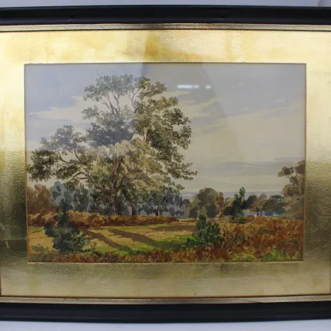 Antique English Landscape Watercolour