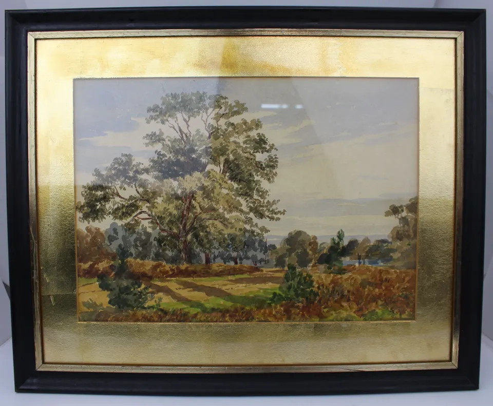 Antique English Landscape Watercolour