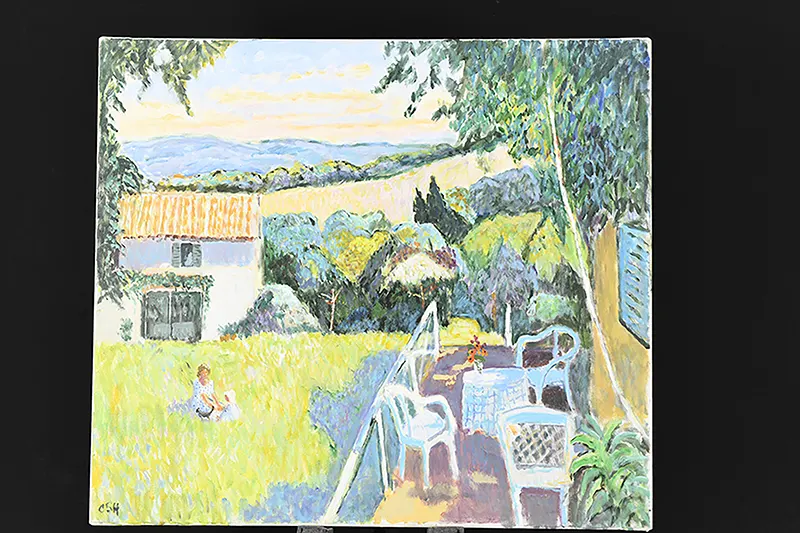 Original Oil On Canvas By The English Artist John Ash