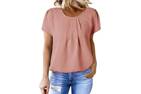 17 x Women Casual Round Neck Tops - Assorted Sizes Lb38