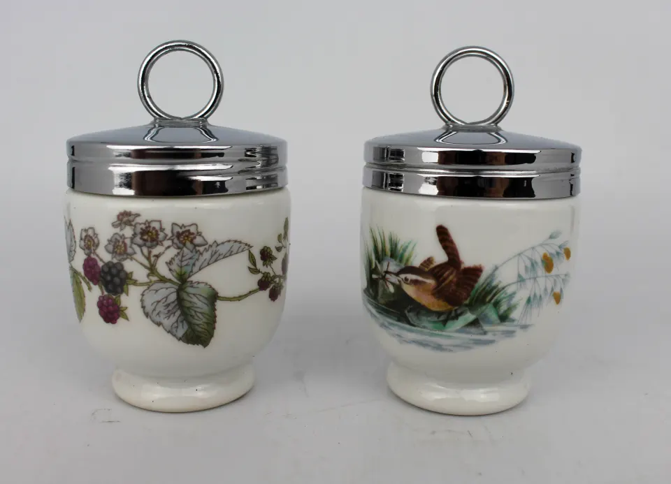 Pair of Royal Worcester Egg Coddlers