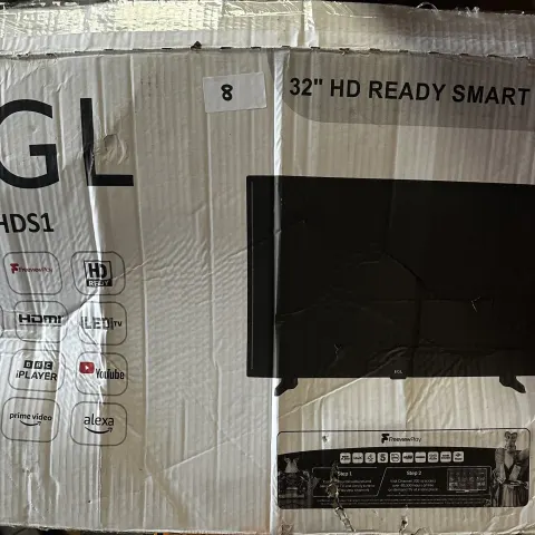 EGL 32" Full HD Smart LED TV. RRP £200 - GRADE U