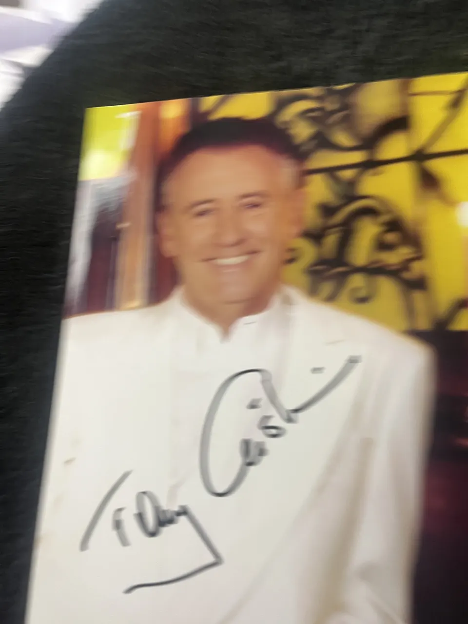 Tony Christie Signed