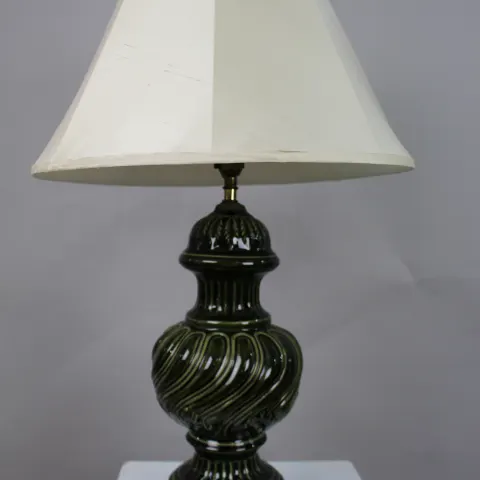Large Royal Doulton Table Lamp & Shade