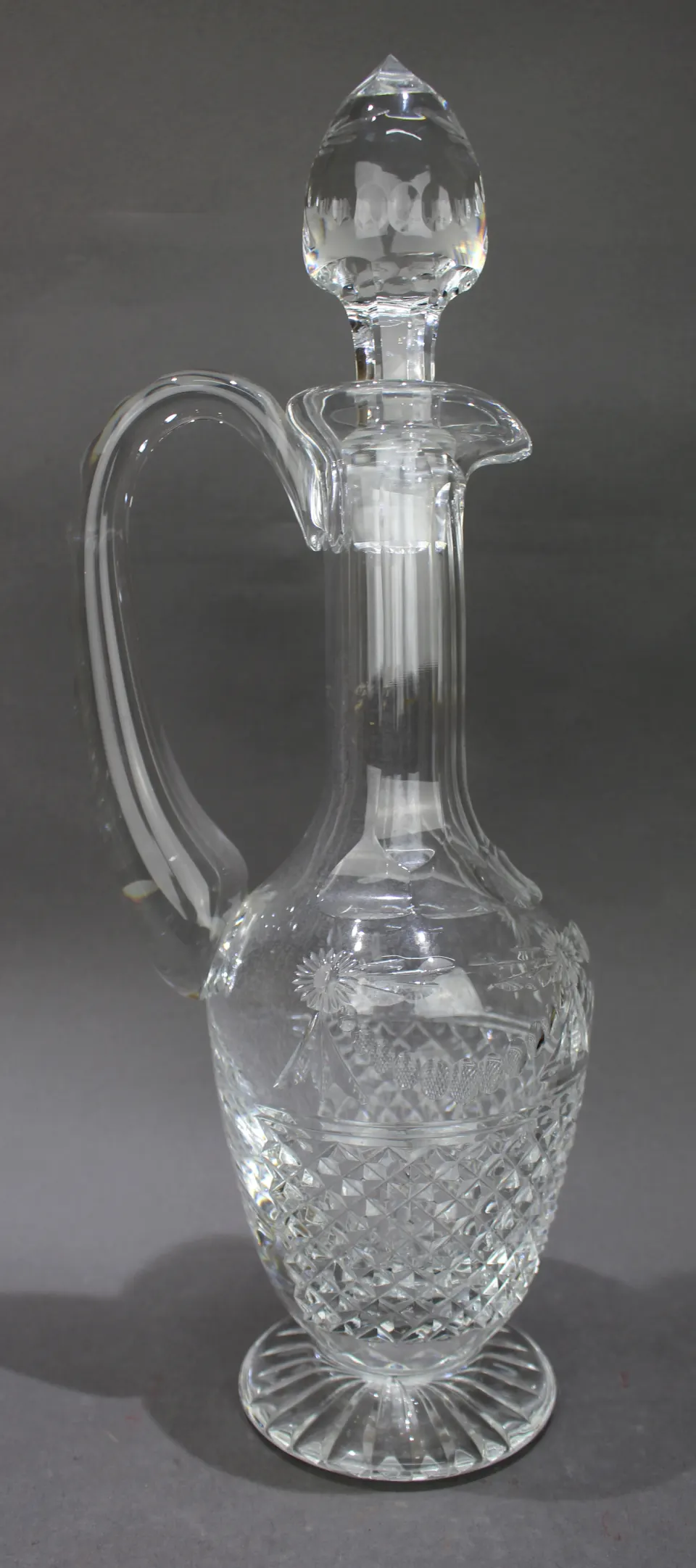 Stuart Beaconsfield Crystal Claret Jug