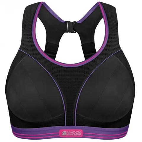 20 Shock Absorber Run Sports Bras Sizes 32 34 Black