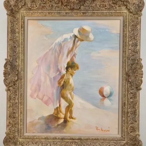 Original Oil By Roy Allison