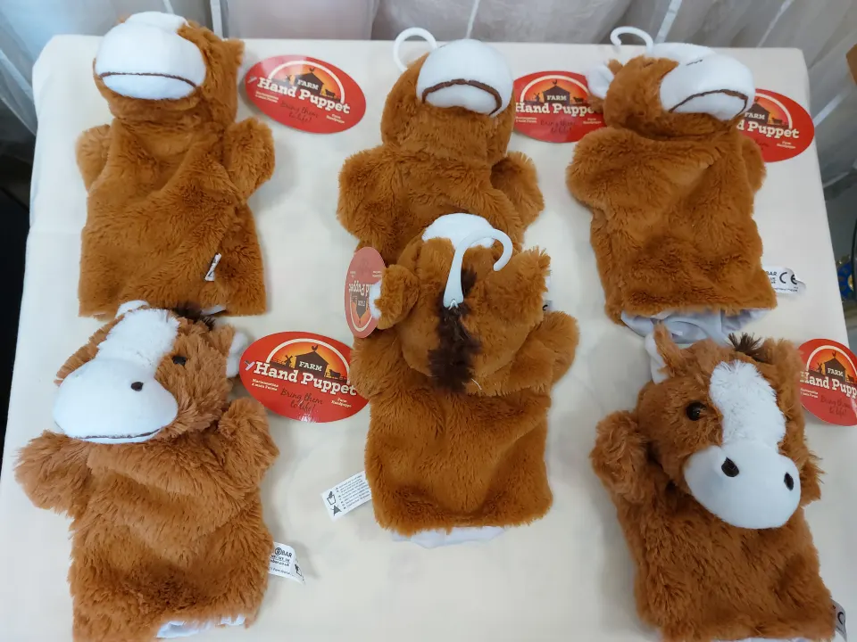 Animal puppets x 6