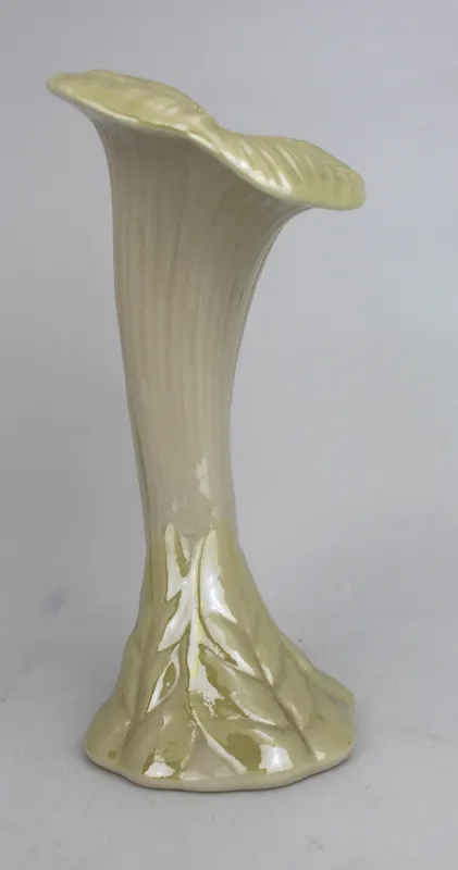 Irish Belleek Lustre Sunflower Vase c.1970