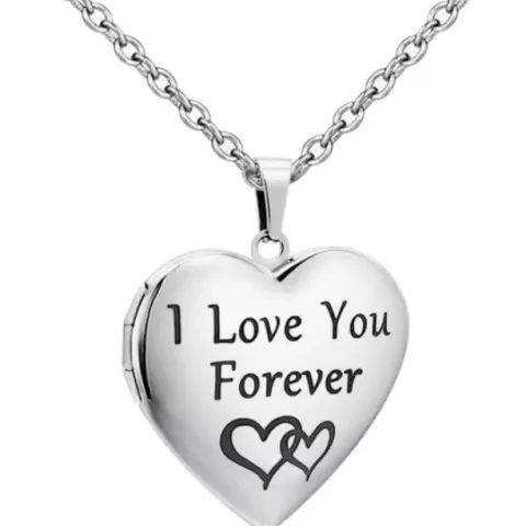 12 x Photo Locket Necklaces for Women L14a
