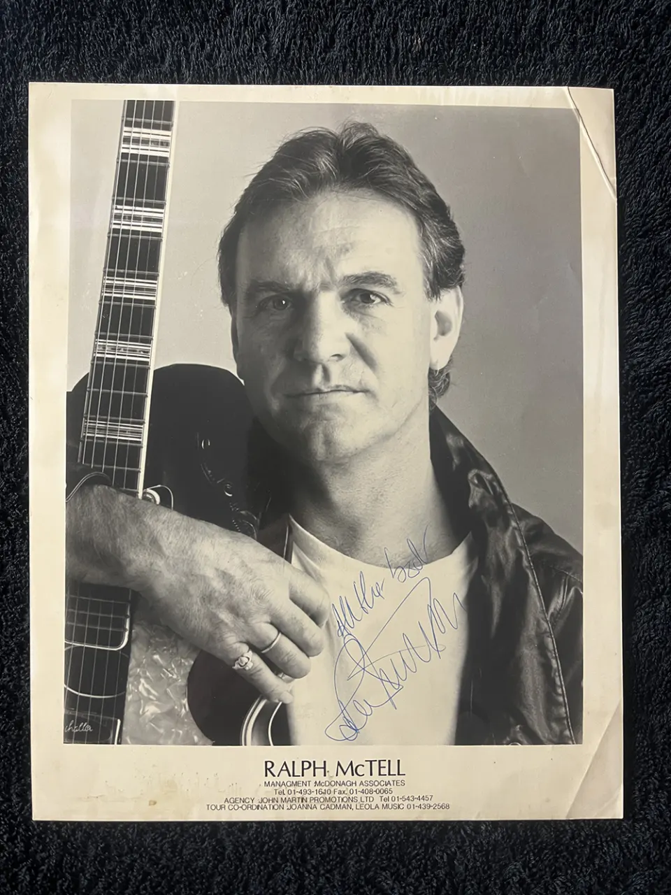 Ralph McTell Signed