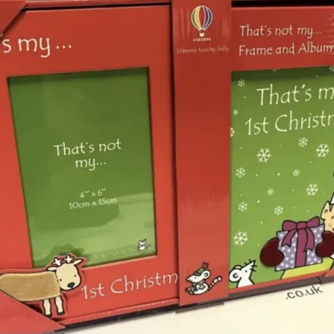 12 x My First Christmas Photo Frame and Album