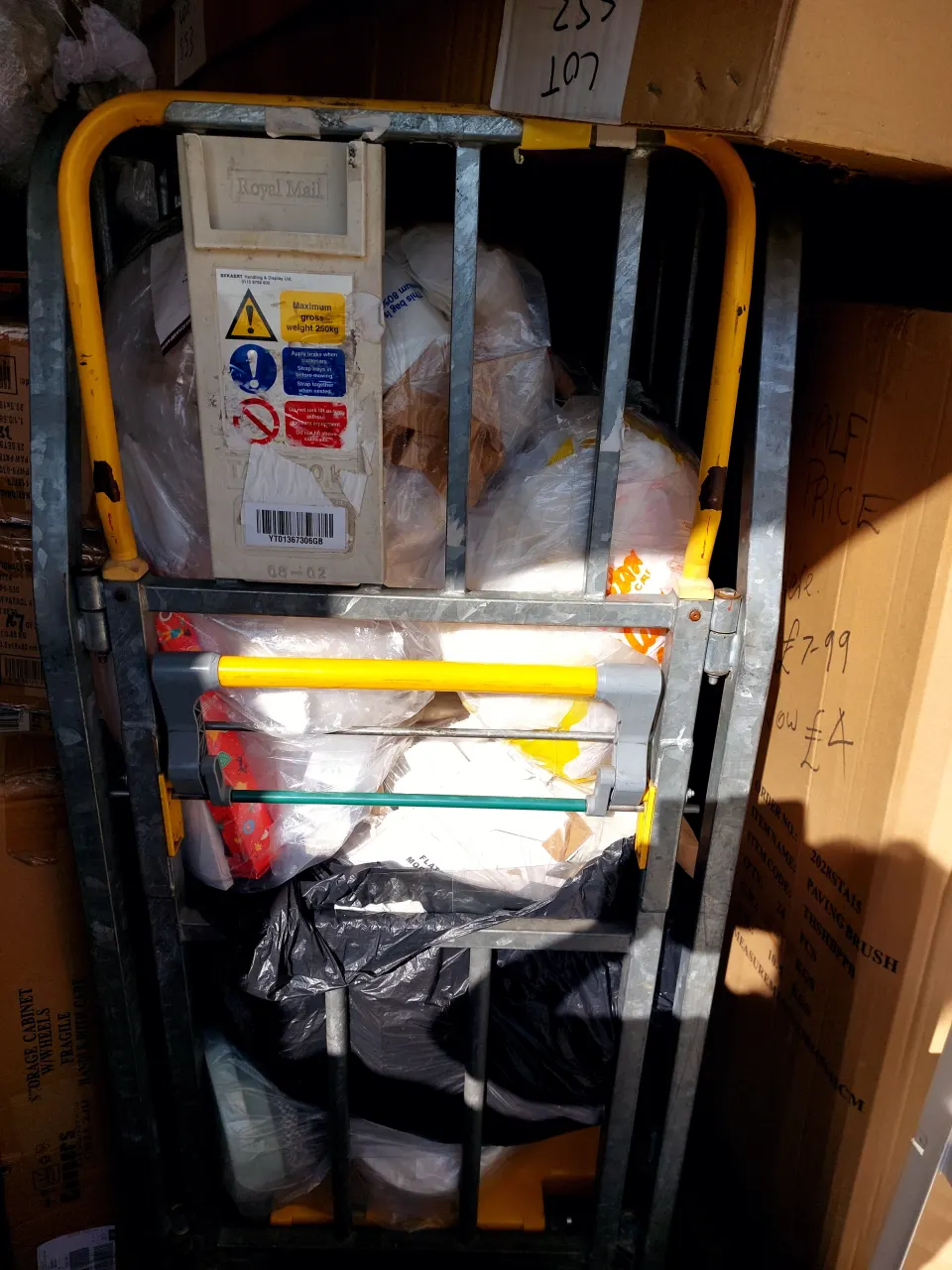 Metal Cage On Wheels