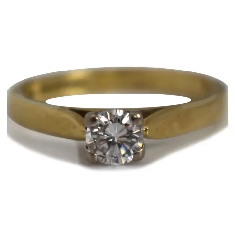 Diamond Solitaire Ring 0.42 Carat